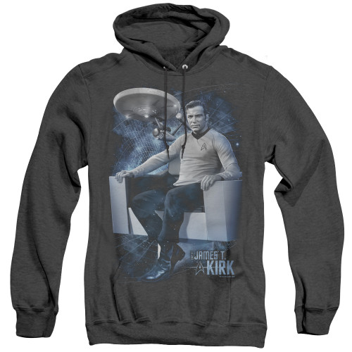 Image for Star Trek Heather Hoodie - the Captains Chair