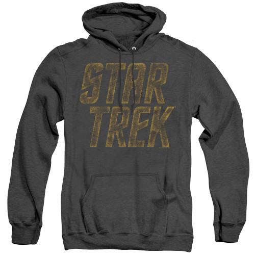 Image for Star Trek Heather Hoodie - Distressed Logo