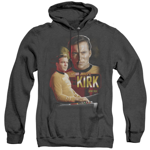 Image for Star Trek Heather Hoodie - Captain Kirk