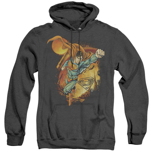 Image for Superman Heather Hoodie - Last Sons