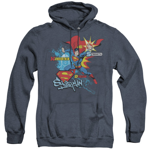 Image for Superman Heather Hoodie - Abilities