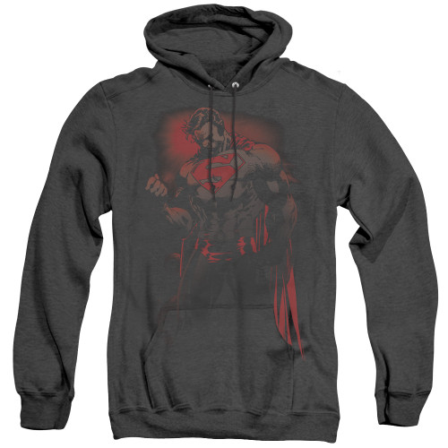 Image for Superman Heather Hoodie - Red Son