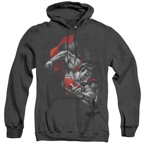 Image for Superman Heather Hoodie - My City