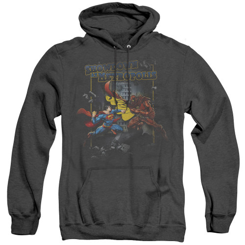 Image for Superman Heather Hoodie - Showdown