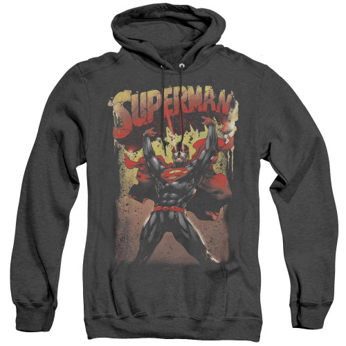Image for Superman Heather Hoodie - Lift Up