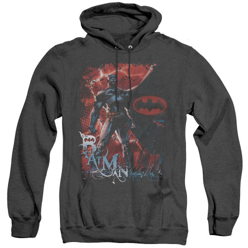 Image for Batman Heather Hoodie - Gotham Reign