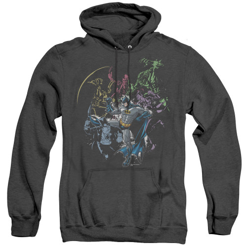 Image for Batman Heather Hoodie - Surrounded