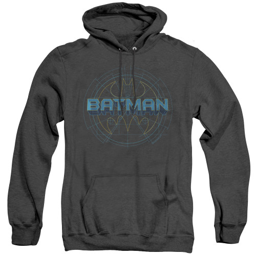 Image for Batman Heather Hoodie - Bat Tech Logo