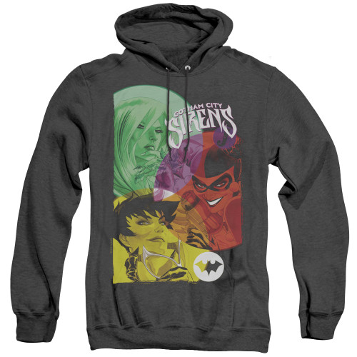 Image for Batman Heather Hoodie - Gotham Sirens