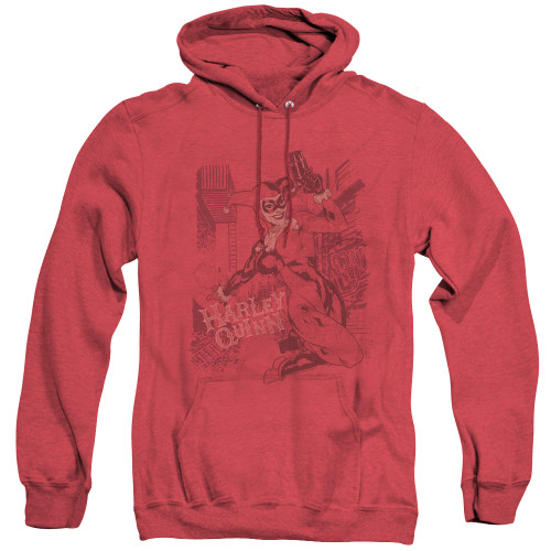 Image for Batman Heather Hoodie - Harley&#39;s Packing