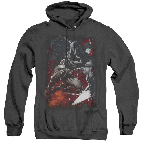 Image for Batman Heather Hoodie - Sparks Leap