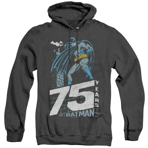 Image for Batman Heather Hoodie - Rooftop