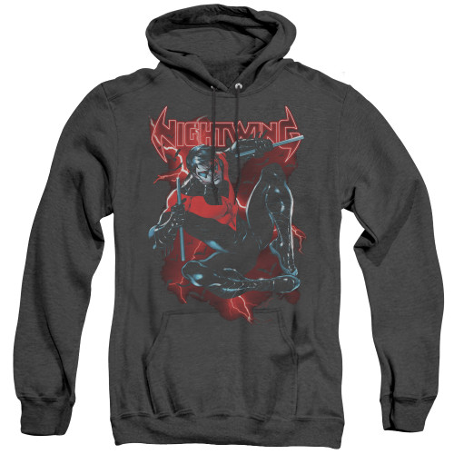 Image for Batman Heather Hoodie - Lightwing