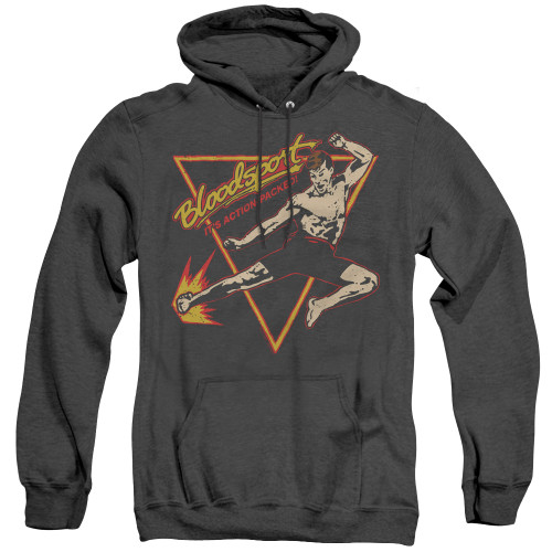 Image for Bloodsport Heather Hoodie - Action Packed