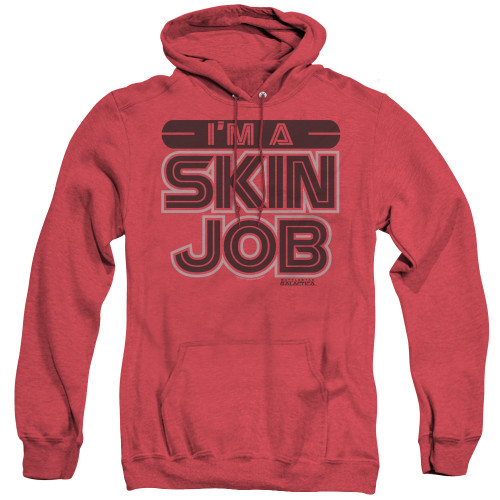 Image for Battlestar Galactica Heather Hoodie - I'm a Skin Job