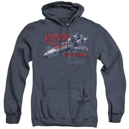 Image for Battlestar Galactica Heather Hoodie - Viper Mark II