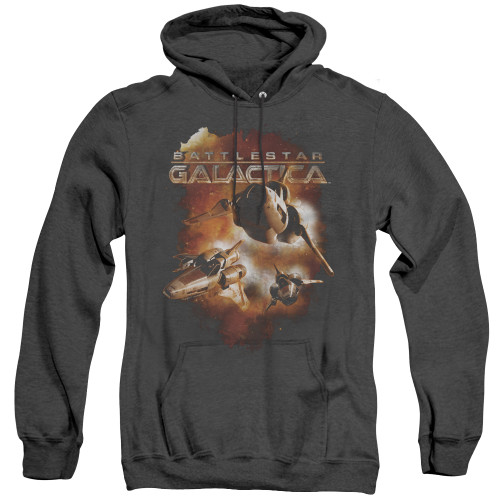 Image for Battlestar Galactica Heather Hoodie - Vipers Stretch