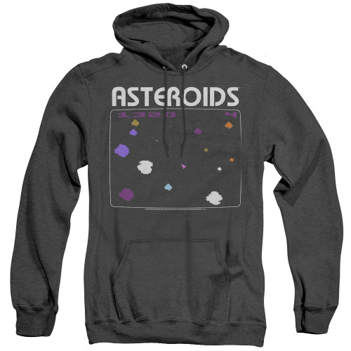 Image for Atari Heather Hoodie - Asteroids Screen