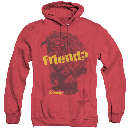 Image for Labyrinth Heather Hoodie - Ludo Friend