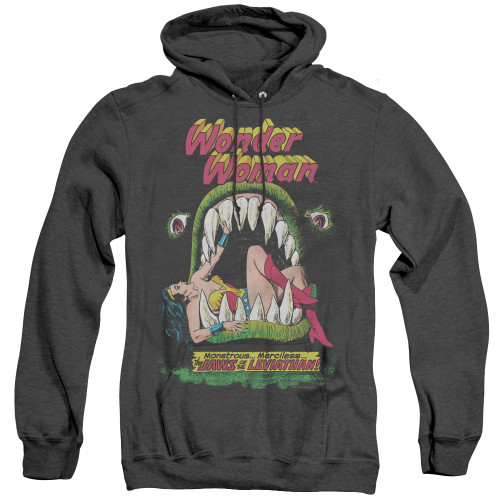 Image for Wonder Woman Heather Hoodie - Jaws of the Leviathon