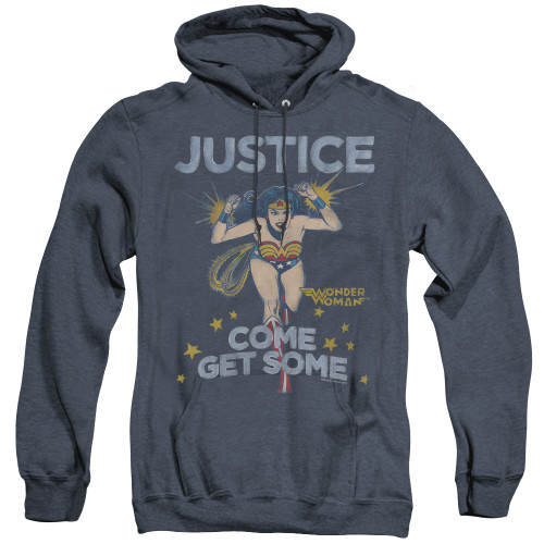 Image for Wonder Woman Heather Hoodie - Come Get Some