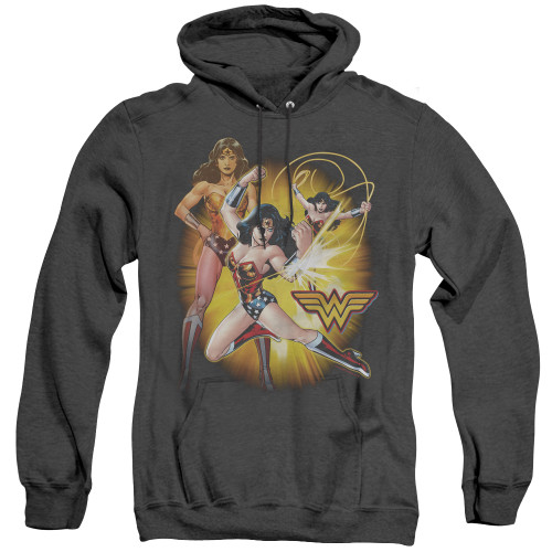 Image for Wonder Woman Heather Hoodie - Lasso and Bracelets