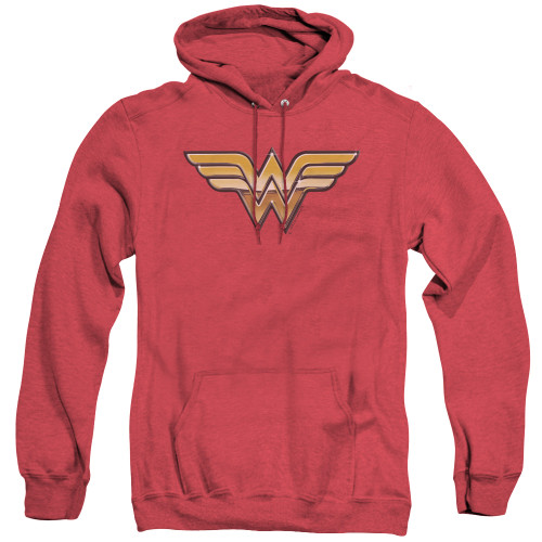 Image for Wonder Woman Heather Hoodie - Golden Logo
