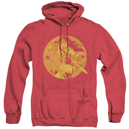 Image for Wonder Woman Heather Hoodie - Young Wonder