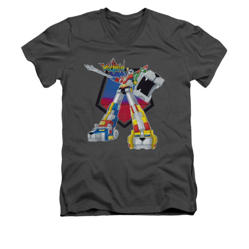 Voltron V-Neck T-Shirt Blazing Sword