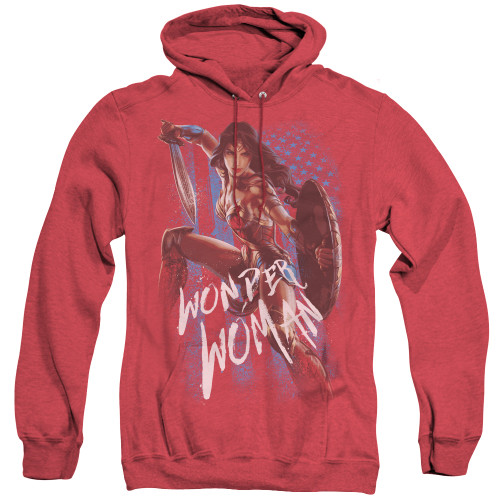 Image for Wonder Woman Movie Heather Hoodie - American Hero