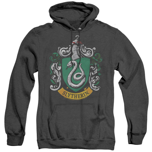 Image for Harry Potter Heather Hoodie - Slytherin Crest