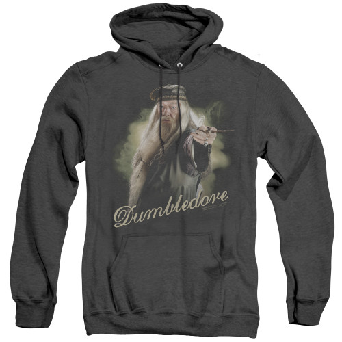 Image for Harry Potter Heather Hoodie - Dumbledore Wand