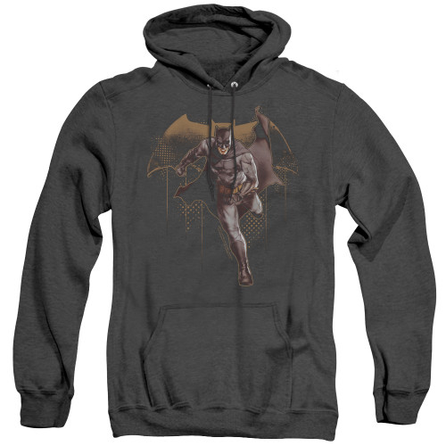 Image for Justice League Movie Heather Hoodie - Caped Crusader