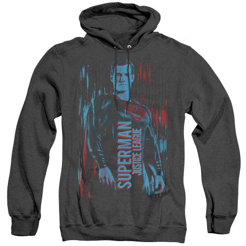 Image for Justice League Movie Heather Hoodie - Superman