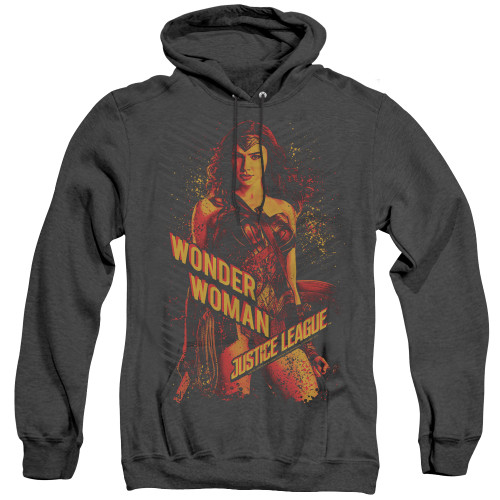 Image for Justice League Movie Heather Hoodie - Wonder Woman