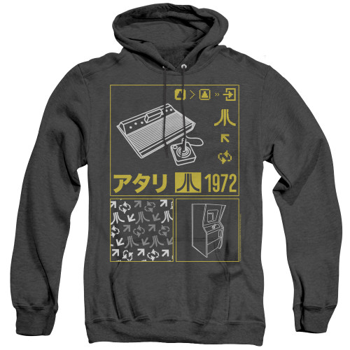 Image for Atari Heather Hoodie - Classic Kanjii Squares