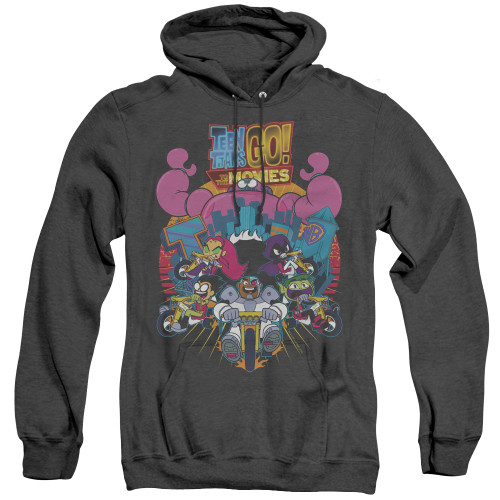 Image for Teen Titans Go! Heather Hoodie - Go to the Movies Burst Through