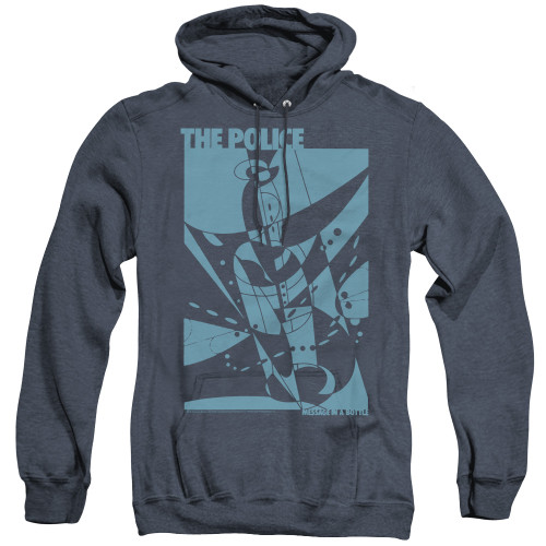 Image for The Police Heather Hoodie - Message in a Bottle