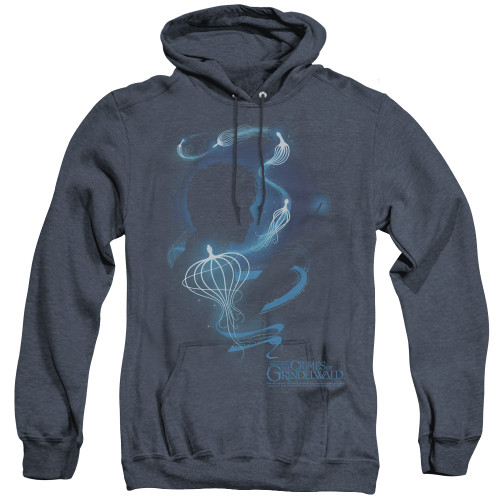 Image for Fantastic Beasts: the Crimes of Grindelwald Heather Hoodie - Newt Silhouette