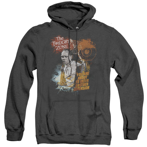 Image for The Twilight Zone Heather Hoodie - Enter at Your Own Risk