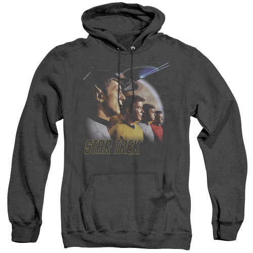 Image for Star Trek Heather Hoodie - Forward to Adventure