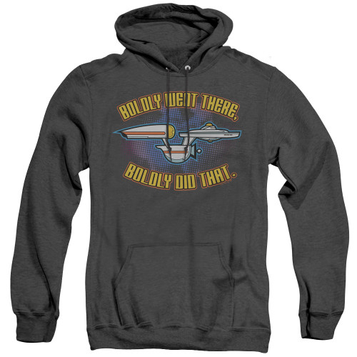 Image for Star Trek Heather Hoodie - QUOGS Boldly Went There, Boldy Did That