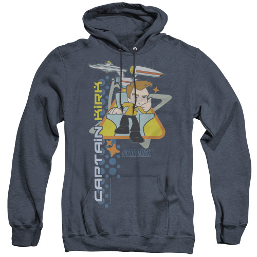 Image for Star Trek Heather Hoodie - QUOGS Captain's Chair