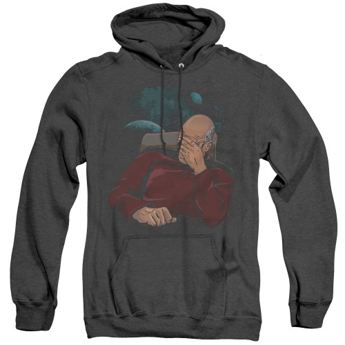 Image for Star Trek The Next Generation Heather Hoodie - Picard Facepalm