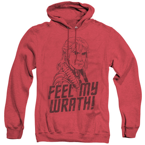 Image for Star Trek Heather Hoodie - The Wrath of Khan Feel My Wrath