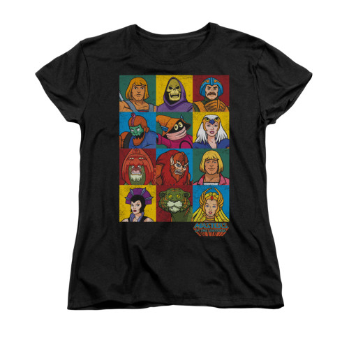 Masters of the Universe Woman's T-Shirt - Character Heads