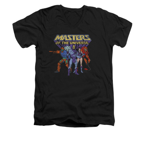 Masters of the Universe V-Neck T-Shirt Team of Heroes