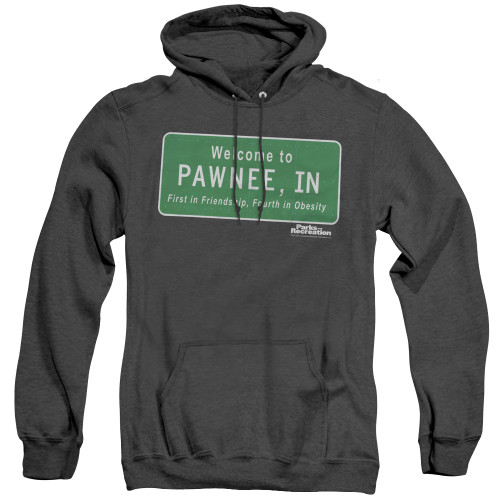 Image for Parks & Rec Heather Hoodie - Pawnee Sign