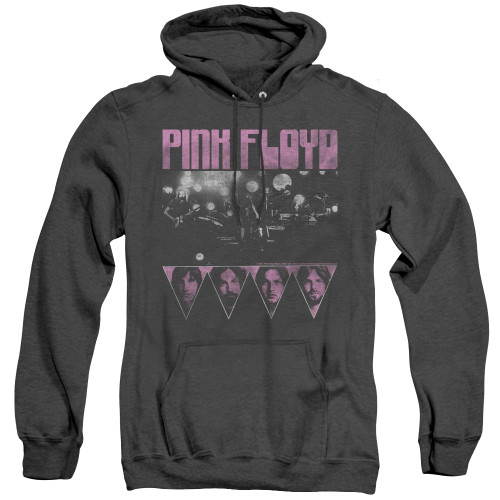 Image for Pink Floyd Heather Hoodie - Pink Four
