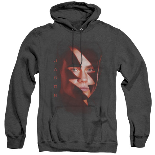 Image for Mighty Morphin Power Rangers Heather Hoodie - Jason Bolt